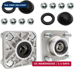 Cartclan Ct-ya-0031 Golf Cart Front Wheel Hub Assembly Suitable For Yamaha G2 G8 G9 G14 G16 G19 G22