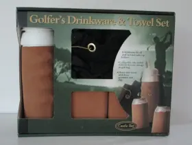 Castle Bay 016704002233 New Golfers Drinkware And Towell Set Golf