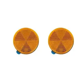 T36-kc201-a-pr Chan Mao Technology Ltd. Autotech Stick-on Round Marker Reflectors - 02.amber-3.15inch 0.24 Inch