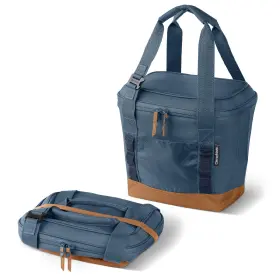 Pcc18-4229-1052 Clevermade Pacifica Collapsible Insulated Cooler Bag 18 Can Ocean Cognac