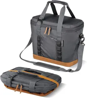 Pcc30-0011-1052 Clevermade Collapsible Cooler 30 Can Cool Gray - Pacifica