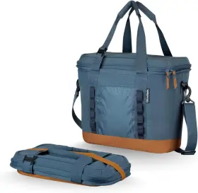 Pcc30-4229-1052 Clevermade Collapsible Insulated 30 Can Blue - Pacifica Cooler
