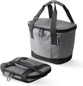 Tah18-h011-4203 Clevermade Tahoe Collapsible Insulated 18 Can Gray - Cooler