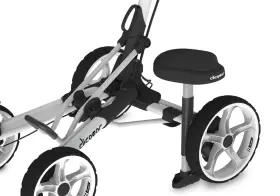 Clicgear 010027968801 Seat Attachment For 4-wheel Golf Push Carts Model 8.0 And