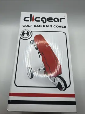 Cgrc02 Clicgear Waterproof Golf Bag Rain Cover Genuine Red