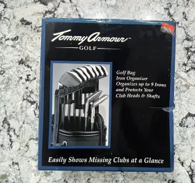 F8wuncqt7-r Clicgear Q029n Golf Bag Iron Club Holder Stacker Organizer Holds 9 Irons Above Free Ship