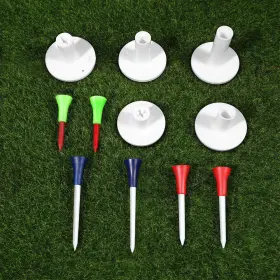 Ar1702481h3d1bsj Clispeed Colored Golf Tees For Crafts Practice Mat Golfs Accessories Rubber Ball Seat