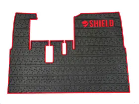 Club Clean 811044009115 Golf Cart Floor Mat Fits Icon I20 And I40 Advanced Ev Gen 1 Red