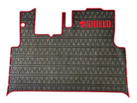 Club Clean 811044009146 Ezgo Golf Cart Floor Mat Fits Rxv 2023 - Red