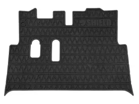 2five Club Clean 811044009153 Ezgo Golf Cart Floor Mat Fits Rxv 2008 2022 And - Black