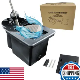 B004v8fk1g Club Clean Original Golf Ball Washer Cleaner Universal Bracket