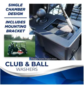 Lysb004v8fmy6-sprtseqip Club Clean Original Ball And Cleaner/washer Includes Mounting Bracket Black