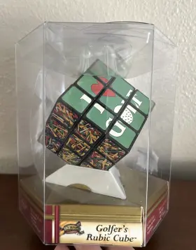 1306 Clubhouse Collection Golfer S Rubicon Cube Golf Motif Game Fun For The Enthusiast Pre Owned