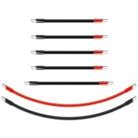Aix-cb-090 Clubrally Golf Cart Battery Cables Power Wiring Kit 4 Gauge For Ezgo Tx