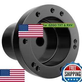 B08k78z5yc Clubrally Golf Cart Steering Wheel Adapter For Ezgo Txt And Rxv 5-6 Hole