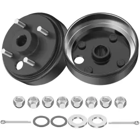 B0963r3z5p Clubrally Golf Cart Brake Drum Kit Large Hole Fine Splined Fits 1991-up Gas B0963r3z5p Clubrally Golf Cart Brake Drum Kit Large Hole Fine Splined Fits 1991-up Gas