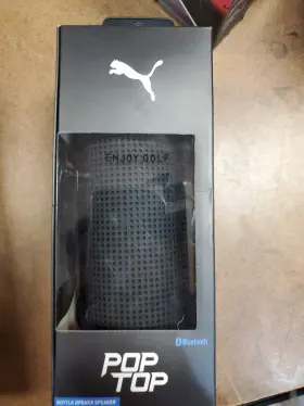 Cobra Golf 194579061316 New Puma Poptop Bluetooth Speaker Black Nib