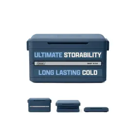 2227723 Coleman Snap Ftn Go 45-quart Collapsible Hard Cooler Portable Hard-sided Cool