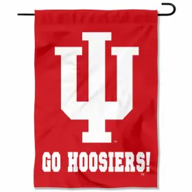 049131828 College Flags & Banners Co. Iu Hoosiers Garden Flag And Yard Banner