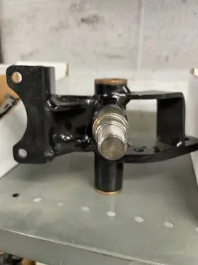 Cvg467274 Columbia Parcar Steering Spindle Assembly With Brake Bracket