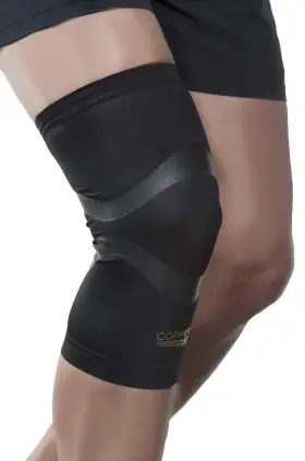 Copper Fit 754502027088 Pro Series Knee Compression Sleeve Black Medium