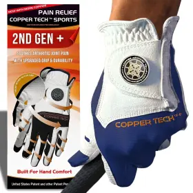 Copper Tech 670972197093 Plus Golf Gloves Men Right Handed Golfer Or Left 2