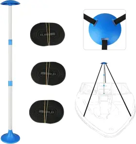 B08ryvlxp2 Cover World Ca Icover Boat Support Pole-height Adjustable Aluminum Telescoping Pole And W