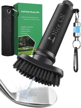 Cpzflyed 726084969315 Water Golf Club Cleaner Brush With Towel Magnetic Groove Cleane
