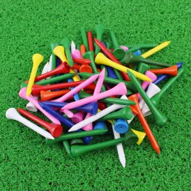 Crt173 Crestgolf Professional 2 1/8 Inch Deluxe Wood Golf Tees 100pcs Mixed Color