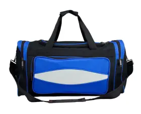 Scoa-501 Crown Sporting Goods 600 Hd Tuff Cloth Canvas Duffle Bag 20-inch/medium Blue