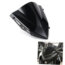 C-mtdfg-b01 Cuhubyup Motorcycle Windshield Windscreen Sports Visor Fits For Y-a-m Mt03 Mt25 Mt-03