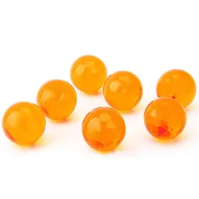 Cyran 689771420899 Umikakitchen Crystal Balls 7 Stars 7pcs Anime 3.5cm Yellow Gift