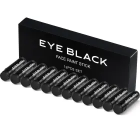 Dqus1364 Dalvgfn 12 Pack Eye Black Stick Anti-glare Eyeblack For Baseball Football Softball L