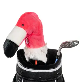 Daphnes Headcovers 710489008533 Flamingo Hybrid Headcover Premium And Fairway Wo