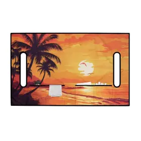 Darisoco B0f32s47jw Sun Sea Palm Golf Cart Blanket Seat Covers Pockets Club