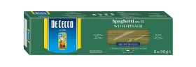 Vkp0012 De Cecco Pasta Spinach Spaghetti No.12 12 Oz Pack Of - Made ... Fast Ship