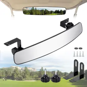 Df9502 Denforste Golf Cart Rear View Mirror 16.5 Inch Mirrors Compatible With Ez Go Cl Df9502 Denforste Golf Cart Rear View Mirror 16.5 Inch Mirrors Compatible With Ez Go Cl