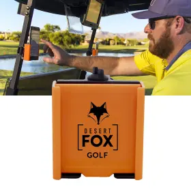 Pc200d Desert Fox Golf 850022118005 Phone Caddy In Orange - Caddie Smart Holder