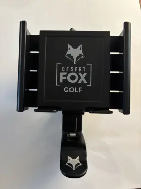 Pc201d Desert Fox Golf Phone Caddy In Black - Caddie Smart Holder Pc201d Desert Fox Golf Phone Caddy In Black - Caddie Smart Holder