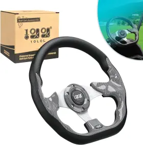 Direct 313034921976 Golf Cart Steering Wheel For Ezgo Txt/rxv/valor Club Car Ds/precedent/onward/te