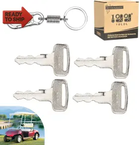 Direct 445020776741 4 Pack Ignition Keys For Yamaha G14 G16 G19 G20 G21 G29 Drive Golf Cart