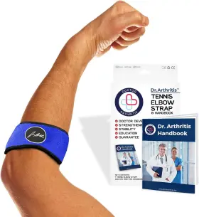 0r-31yp-qv78 Dr. Arthritis Doctor Developed Tennis Elbow Brace - Durable For Tendonit