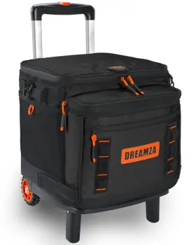 Dt50660009120 Dreamza Soft Cooler With Wheels 60-can Wheeled Large Black