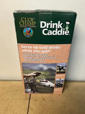 Drink Caddie 087705097047 Golf Bag Electric Dispenser Driver 54 Oz Club Head &shaft