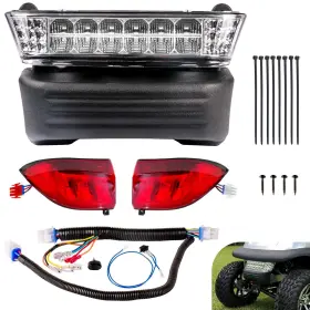 2004-2008.5 Drive Up 724779298702 Golf Cart Led Light Kit For Club Car Precedent Electric