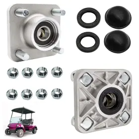 B0859czt6t Drive-up 2 Pcs Golf Cart Front Wheel Hubs Fits For Yamaha G2 G8 G9 G14 G16 G19 G