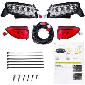C0040 Drive Up Club Car Led Tempo Light Kit For Golf Carts
