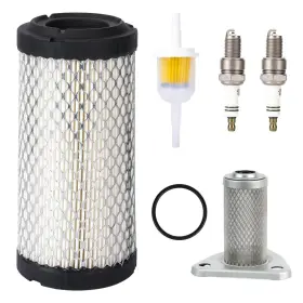Du00016 Drive-up Ezgo Tune Kit Golf Cart Air Filter And Oil Spark Plu