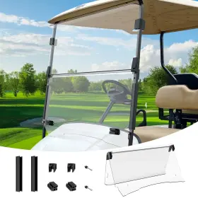 Du00291 Drive Up Golf Cart Windshield Ezgo Compatible With Txt