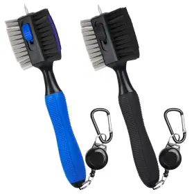 Dsquu 059648569214 2 Pack Golf Club Brush Cleaner With 2ft Extended Cord And Non-slip Handle For